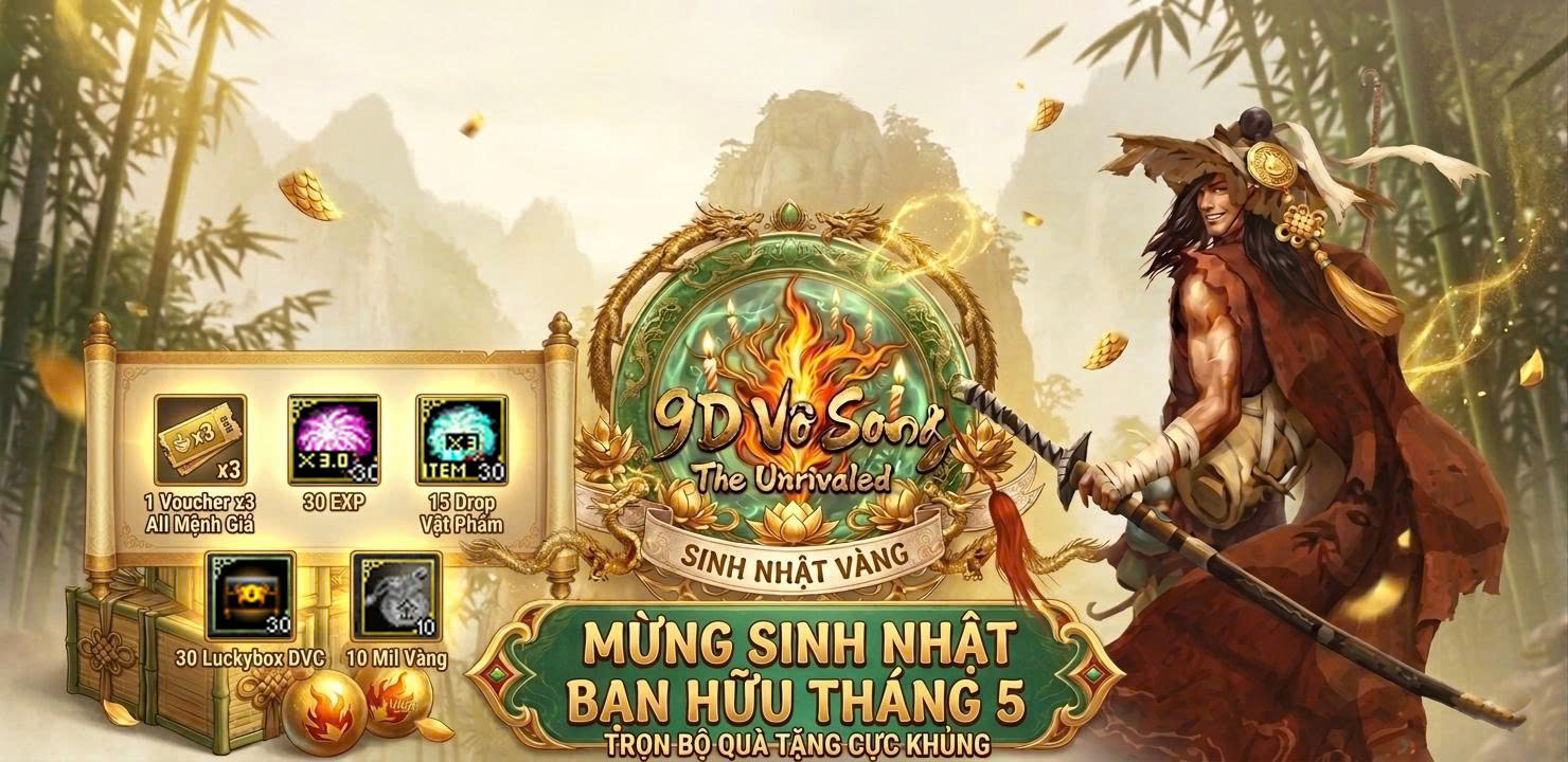 📢MỪNG SINH NHẬT THÁNG 5